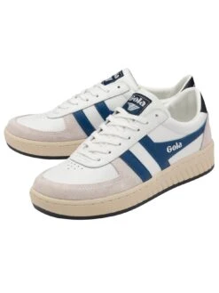 Gola Grandslam Classic - White/Blue -Sport Sphere VGY9U SQ6 0000000155 WHITE BLUE SLd