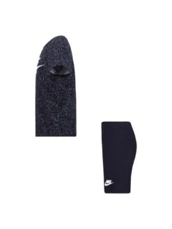 Nike Younger Boys Club Seasonal Tee & Short Set - Black -Sport Sphere VH0G8 SQ5 0000000004 BLACK SLd1