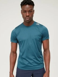 Adidas Men's D4R Running T-Shirt - Blue