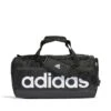 Adidas Men's Linear Duffel Bag Small - BLACK/WHITE