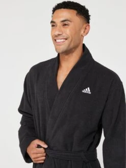 Adidas Dressing Gown - Black -Sport Sphere VH9BI SQ4 0000000004 BLACK MDd