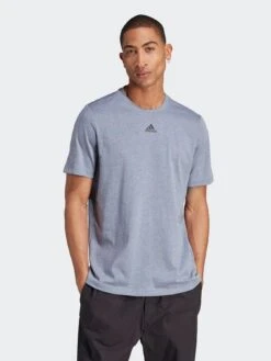 Adidas Plus Size Melange T-shirt - Blue