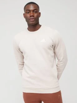 Adidas Feelcozy Crew Sweatshirt - Beige