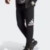 Adidas Men's Plus Size Big Logo FT Pant - BLACK
