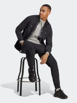 Adidas Men's Plus Size Big Logo FT Pant - BLACK -Sport Sphere VH9CF SQ3 0000000004 BLACK MDo