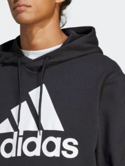 Adidas Plus Size Big Logo Hoodie - Black -Sport Sphere VH9EM SQ4 0000000004 BLACK MDd