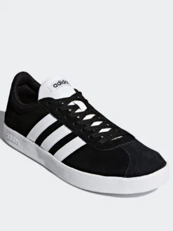 Adidas Sportswear Men's VL Court 2.0 Trainers - Black -Sport Sphere VHA09 SQ3 0000000004 BLACK SLf