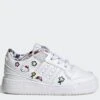 Adidas Originals X Hello Kitty Infant Forum Low Trainers - White/Black