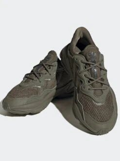 Adidas Originals Unisex Junior Ozweego Trainers - Green -Sport Sphere VHBR7 SQ3 0000000047 GREEN SLf