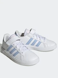 Adidas Sportswear Kids Grand Court 2.0 Trainers - White/Multi -Sport Sphere VHBS0 SQ3 0000000225 WHITE MULTI SLf