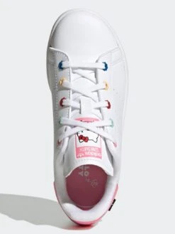 Adidas Originals Unisex Kids Stan Smith Trainers - White -Sport Sphere VHBT0 SQ4 0000000013 WHITE SLt