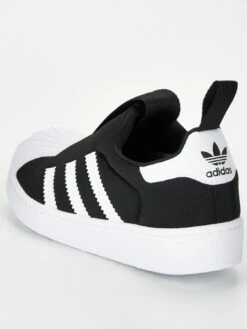Adidas Originals Unisex Kids Superstar 360 Trainers - Black/White -Sport Sphere VHBWC SQ3 0000000019 BLACK WHITE SLf