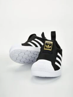 Adidas Originals Unisex Kids Superstar 360 Trainers - Black/White -Sport Sphere VHBWC SQ6 0000000019 BLACK WHITE SLd