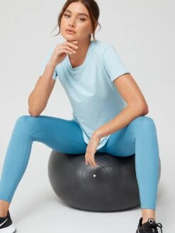 Nike The One Short Sleeve Tee - Light Blue -Sport Sphere VHGG5 SQ6 0000000150 LIGHT BLUE MDd2