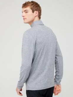 Calvin Klein Golf Newport Half Zip Top - Silver -Sport Sphere VHVG2 SQ2 0000000035 SILVER MDb