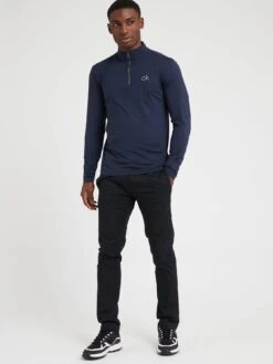Calvin Klein Golf Newport Half Zip Top - Navy -Sport Sphere VHVG3 SQ3 0000000048 NAVY MDo