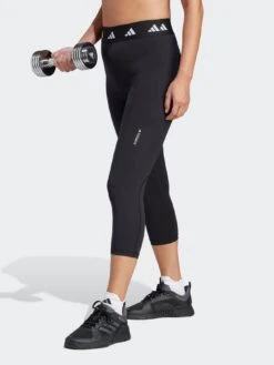 Adidas Performance Leggings (5/8) - Black/White