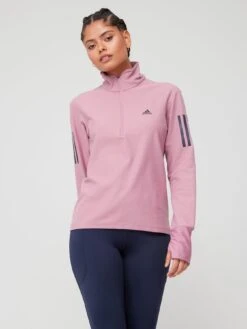 Adidas Performance Own The Run Running 1/2 Zip Sweatshirt - Pink 11 Adidas Performance Own The Run Running 1/2 Zip Sweatshirt - Pink -Sport Sphere VHZLA SQ6 0000000063 PINK MDd2