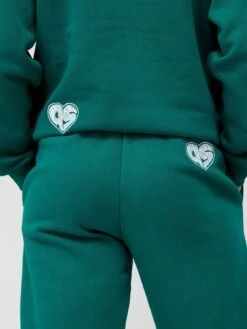 Adidas Sportswear Scribble Embroidery Fleece Joggers - Green -Sport Sphere VHZNT SQ6 0000000047 GREEN MDd2