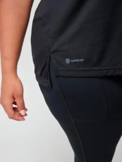 Adidas Women's Multi T-shirt - Black -Sport Sphere VHZOG SQ5 0000000004 BLACK MDd1