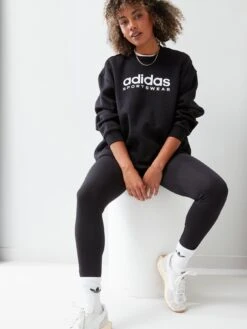 Adidas Sportswear All Szn Fleece Graphic Sweatshirt - Black -Sport Sphere VHZP1 SQ5 0000000004 BLACK MDd1