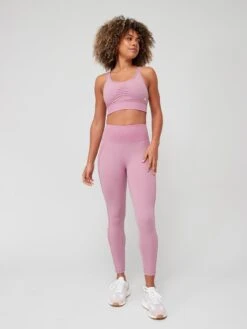 Adidas Women's Performance Yoga Essentials 7/8 Leggings - PINK -Sport Sphere VHZSW SQ3 0000000063 PINK MDo