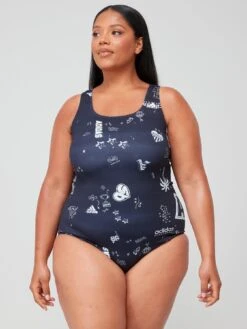 Adidas Sportswear Swimsuit - Black/White -Sport Sphere VHZTA SQ3 0000000019 BLACK WHITE MDo