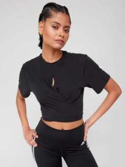 Adidas Women's Performance Yoga Studio Tank Top - BLACK