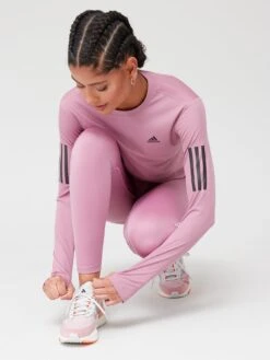Adidas Performance Own The Run Long-sleeve Top - Pink -Sport Sphere VHZVI SQ4 0000000063 PINK MDd