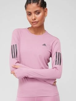 Adidas Performance Own The Run Long-sleeve Top - Pink -Sport Sphere VHZVI SQ5 0000000063 PINK MDd1
