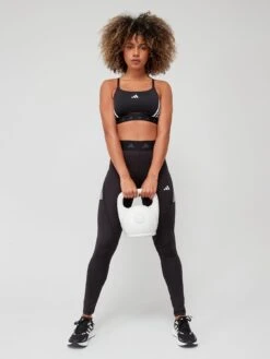 Adidas Performance Techfit Hyperglam Full Length Leggings - Black -Sport Sphere VHZVS SQ3 0000000004 BLACK MDo