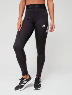 Adidas Performance Techfit Hyperglam Full Length Leggings - Black -Sport Sphere VHZVS SQ6 0000000004 BLACK MDd2