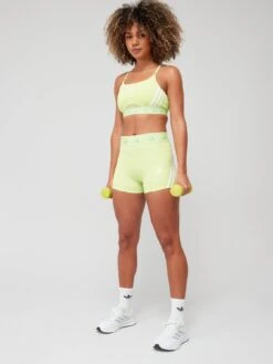 Adidas Performance Techfit Hyperglam 3-inch Short Leggings - Green -Sport Sphere VHZVT SQ3 0000000047 GREEN MDo