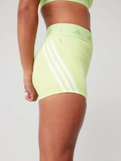 Adidas Performance Techfit Hyperglam 3-inch Short Leggings - Green -Sport Sphere VHZVT SQ4 0000000047 GREEN MDd