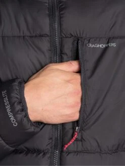 Craghoppers Compresslite VIII Hooded Jacket - Black -Sport Sphere VI0PP SQ5 0000000004 BLACK MDd1