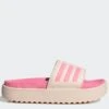 Adidas Sportswear Adilette Platform Sliders - Pink