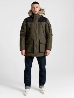 Craghoppers Bishorn II Parka Jacket - Khaki -Sport Sphere VI0SO SQ3 0000000058 KHAKI MDo