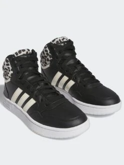 Adidas Sportswear Hoops 3.0 Mid Trainers - Black -Sport Sphere VI0V0 SQ3 0000000004 BLACK SLf