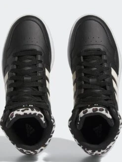 Adidas Sportswear Hoops 3.0 Mid Trainers - Black -Sport Sphere VI0V0 SQ4 0000000004 BLACK SLt