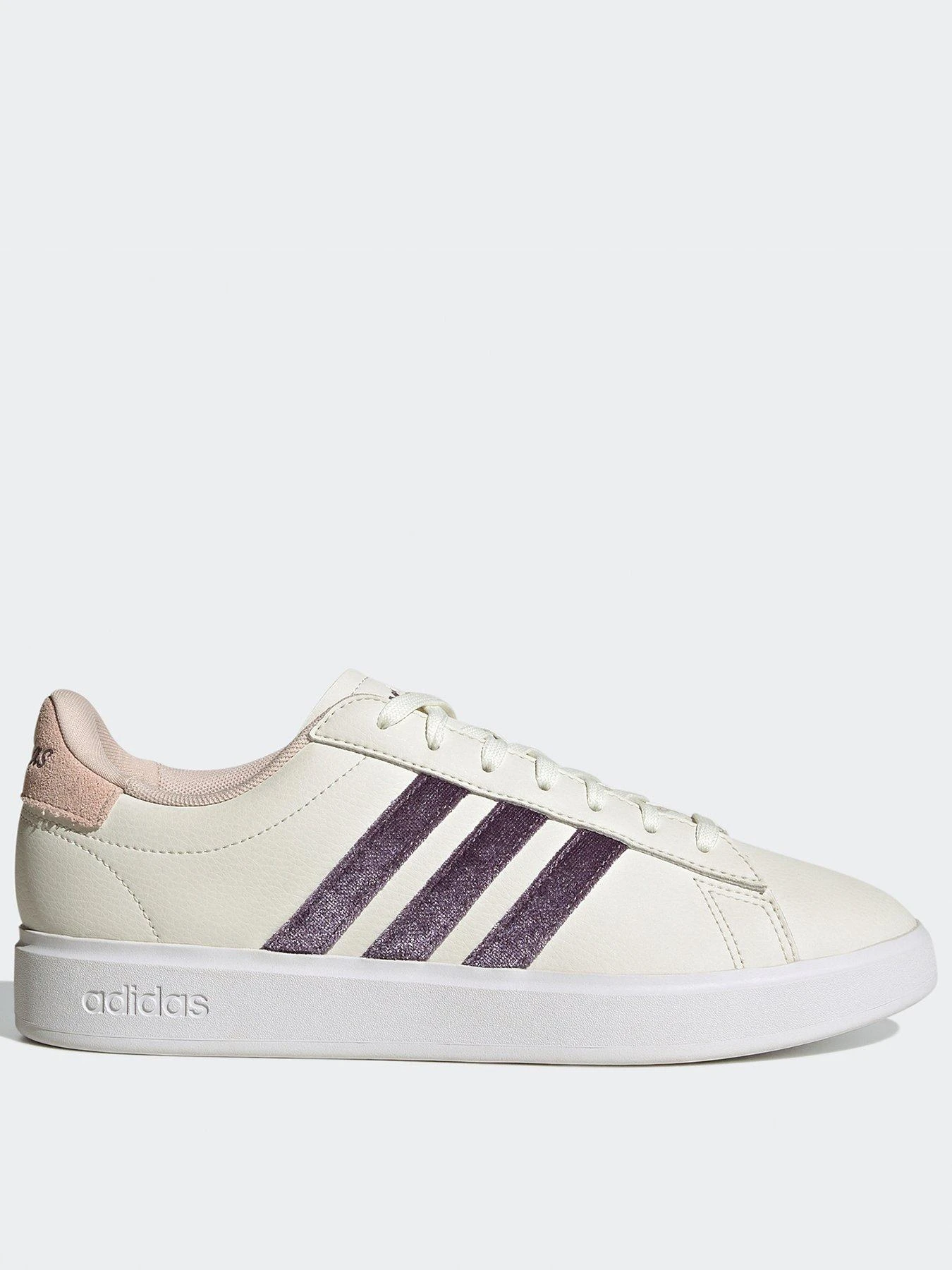 Adidas Sportswear Grand Court 2.0 Trainers - Off-White 1 Adidas Sportswear Grand Court 2.0 Trainers - Off-White