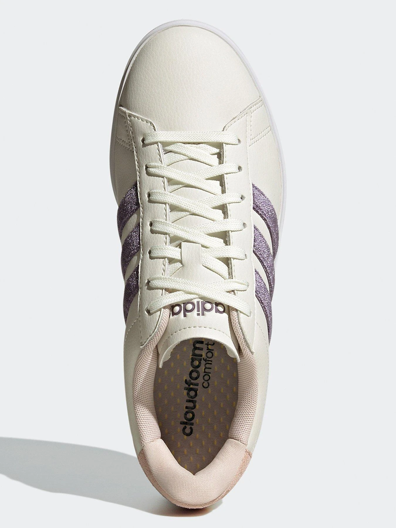 Adidas Sportswear Grand Court 2.0 Trainers - Off-White 4 Adidas Sportswear Grand Court 2.0 Trainers - Off-White - Image 4