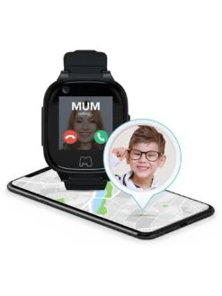 Moochies Connect Smartwatch 4G - Black -Sport Sphere VI23P SQ4 0000000004 BLACK SLd