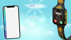 Moochies Odyssey Smartwatch 4G - Black -Sport Sphere VI23U SQ8 0000000004 BLACK DVvL