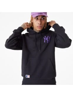 New Era New York Yankees League Essentials Hoody - Black -Sport Sphere VIJG8 SQ4 0000000004 BLACK MDd