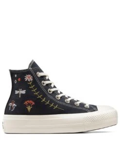 Converse Chuck Taylor All Star Lift Canvas Hi - Black