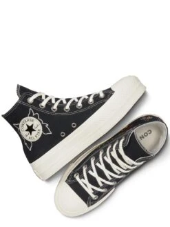 Converse Chuck Taylor All Star Lift Canvas Hi - Black -Sport Sphere VIOQH SQ4 0000000004 BLACK SLt