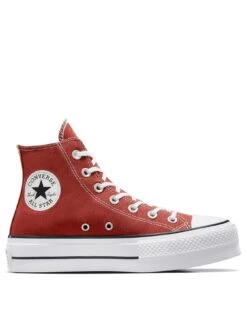 Converse Chuck Taylor All Star Lift Canvas Hi - Red