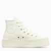 Converse Chuck Taylor All Star Modern Lift Canvas Hi - Cream