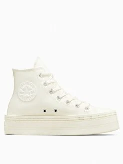 Converse Chuck Taylor All Star Modern Lift Canvas Hi - Cream