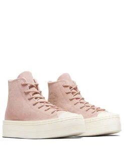 Converse Chuck Taylor All Star Modern Lift Suede Hi - Pink -Sport Sphere VIOV9 SQ3 0000000063 PINK SLf